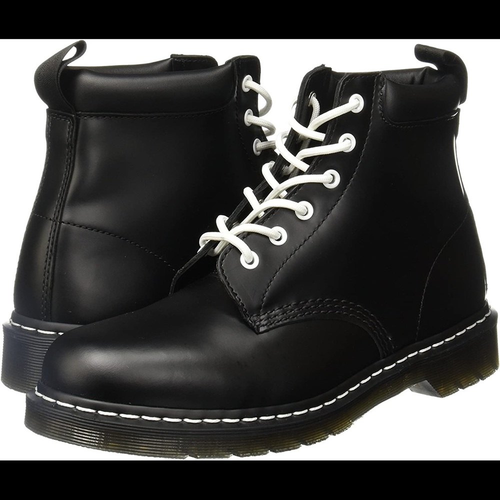 Dr. Martens Mens 939 6-Eye Padded Collar Boot NO LACES like new size 6